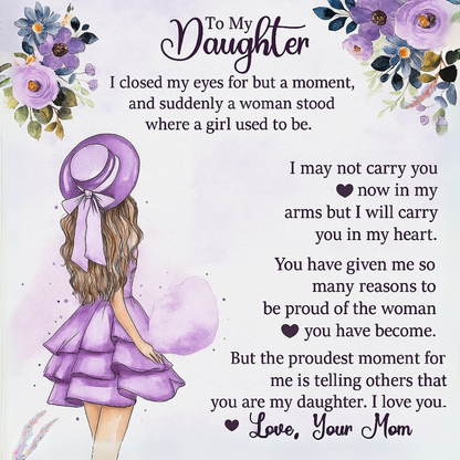 Best Gift For Daughter from Mom. Interlocking Hearts Necklace