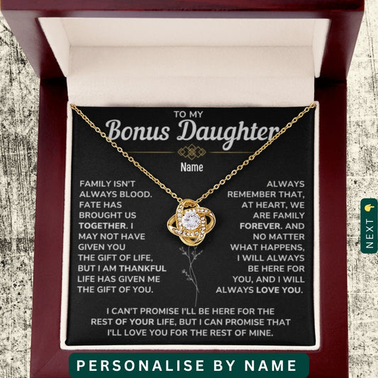 To My Bonus Daughter — Personalized Gift For Her